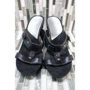 Nine West NWABAM Black‎ Platform Heels Size 11
